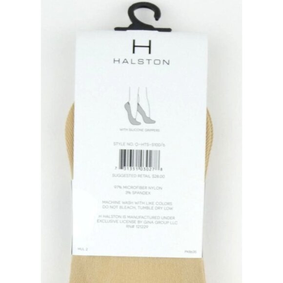 Halston Womens Microfiber Foot Liners With Silicone Gripper 6 Pairs Sock Size 9- - Picture 4 of 4